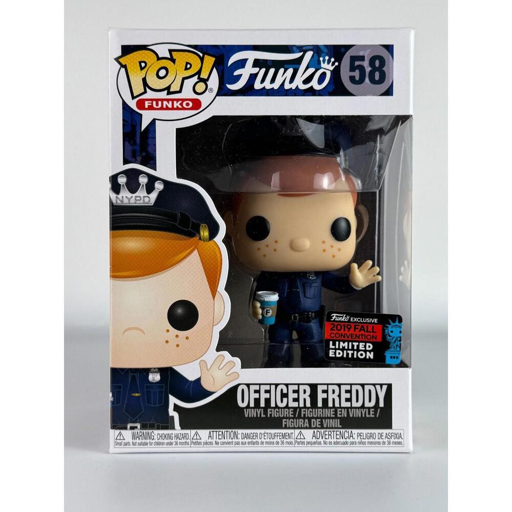 Funko Pop Officer Freddy Funko #58 Fall Convention 2019 New York Comic Con NYCC